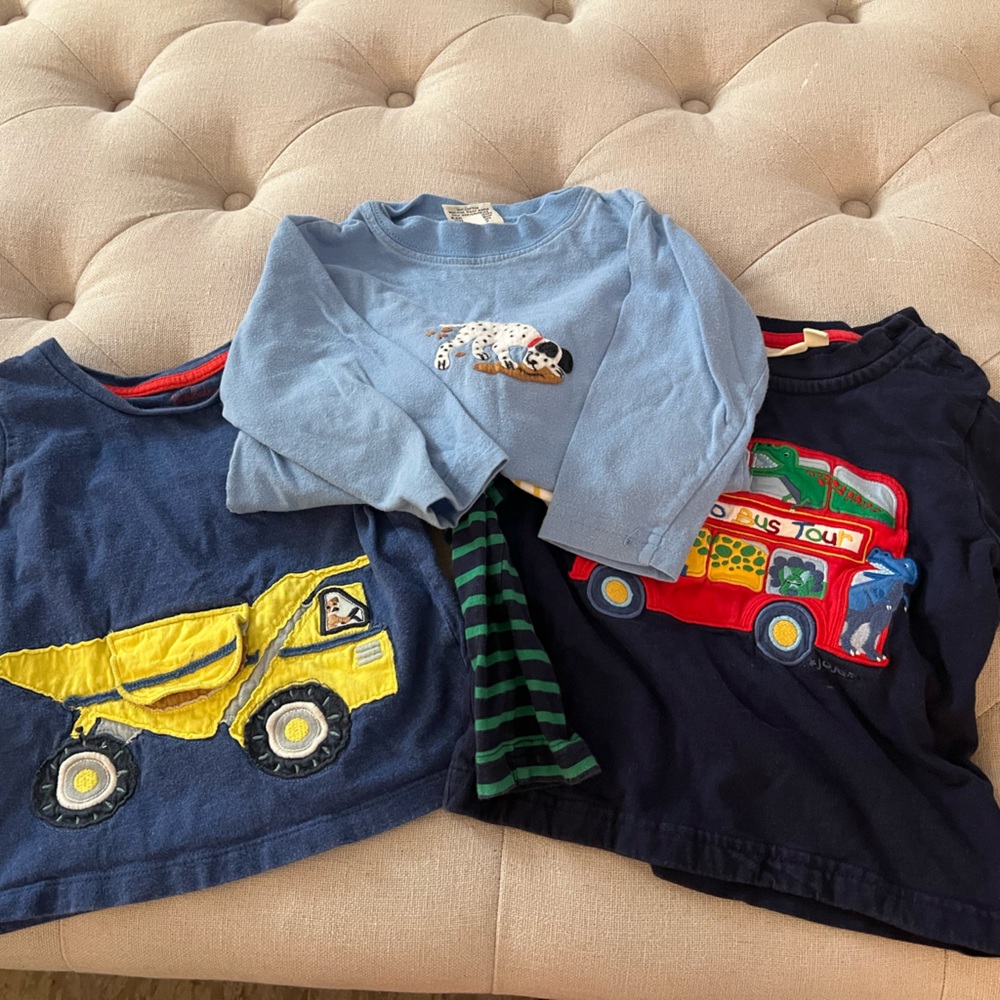 Boutique bundle long sleeve shirts 18-24month boy